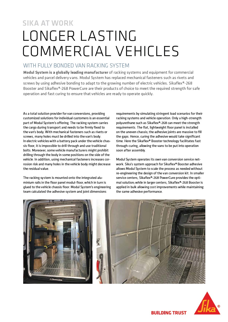 Longer lasting commercial vehicles