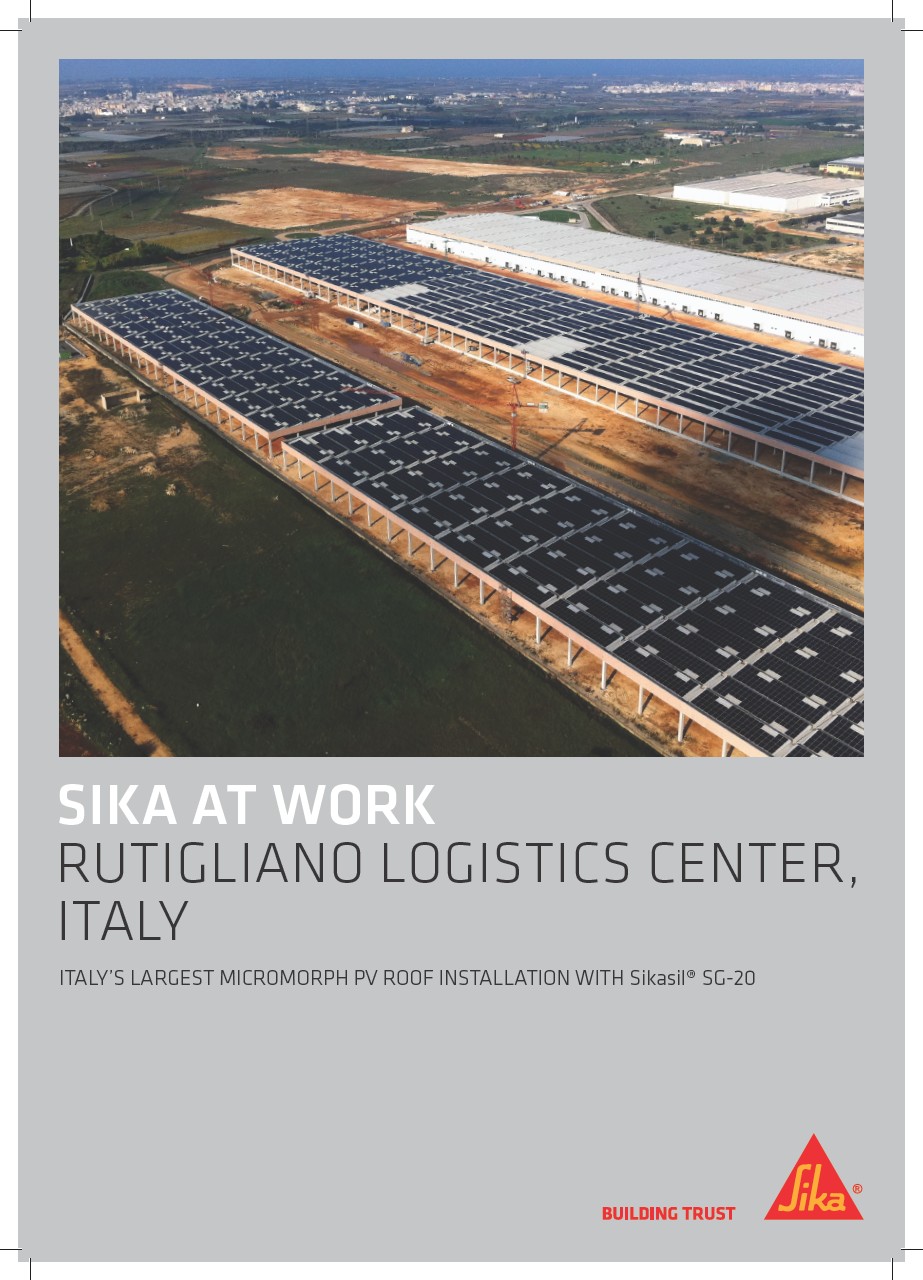 Sika at Work - Rutigliano Logistics Cener, Italy