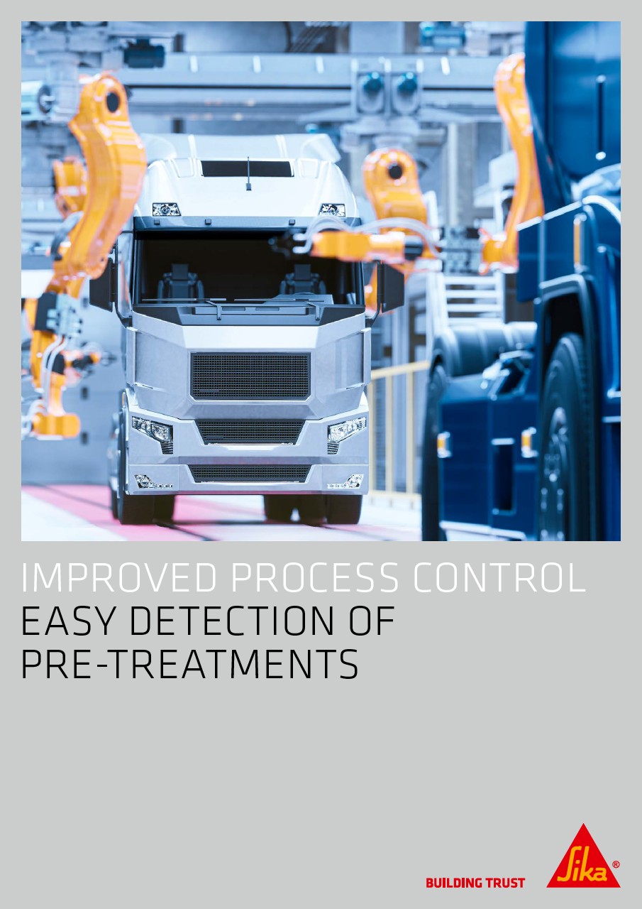 Improved process control - Easy detection of pre-treatments